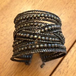 Beaded Cuff Bracelet